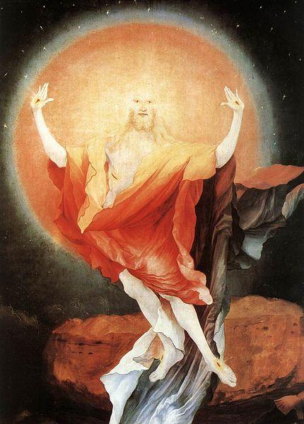 Matthias Grunewald The Resurrection oil painting image